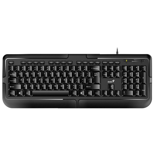 Teclado Genius Usb KB-118 Antiderrame Negro