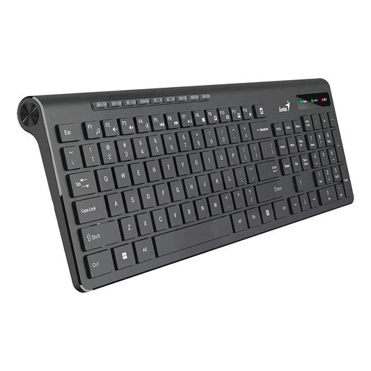 Teclado Inalámbrico Genius Slimstar 7230 Copilot Negro