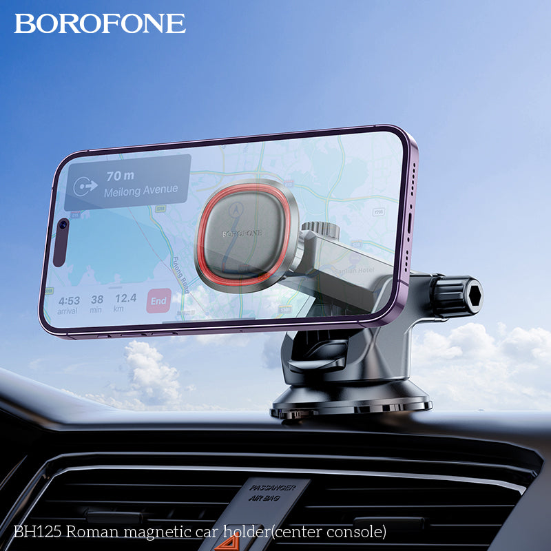 Soporte De Auto Tablero Parabrisas Borofone Bh125 Negro – imagen 3