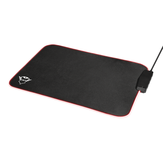 Mousepad Gamer Trust Gxt 765 Glide Flex Rgb L Hub Usb Negro