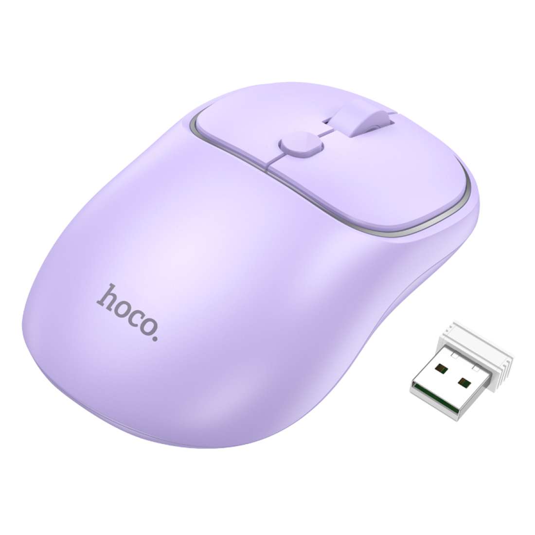 Mouse Hoco Dual Bluetooth Wireless Gm25 Morado