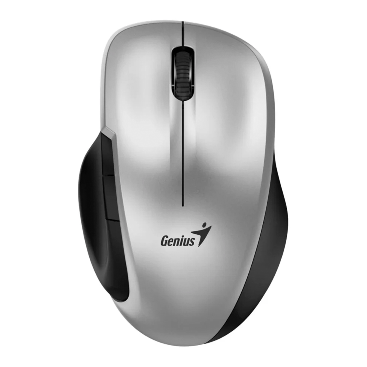 Mouse Inalambrico Genius Ergo 8200s Tipo C Ergonomico Gris