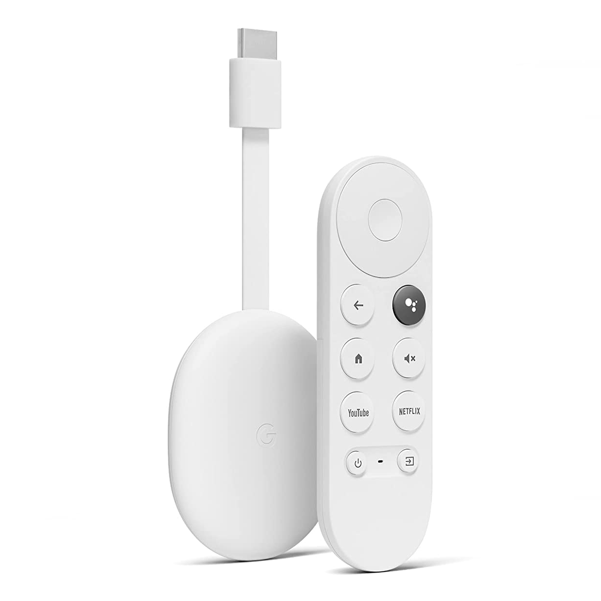 Google Chromecast 4 Con Google Tv Hd Blanco