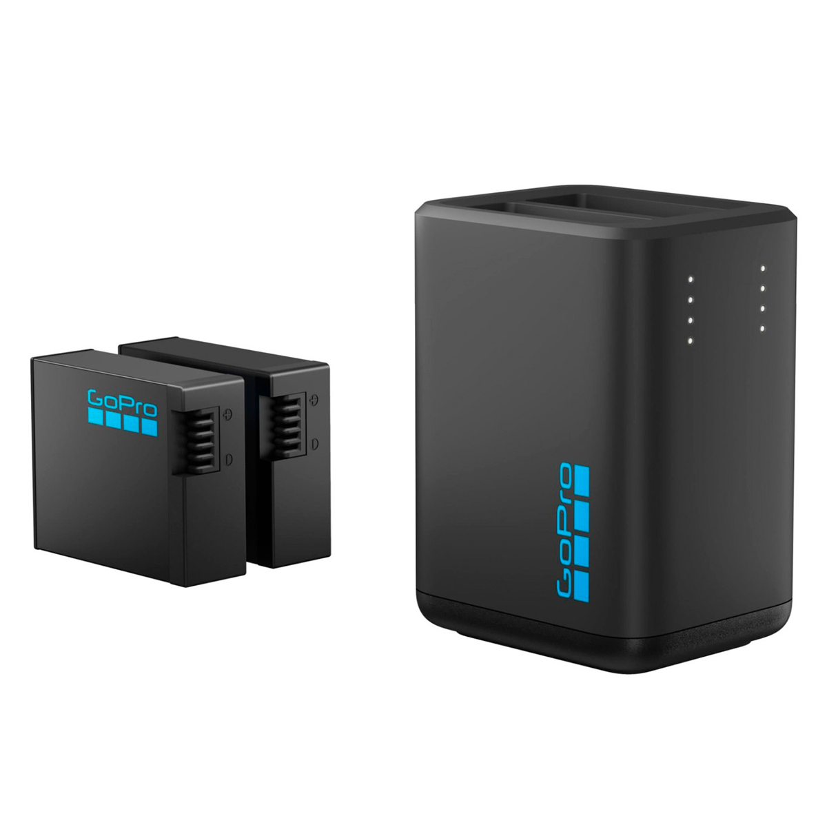 Cargador De Bateria Dual Gopro Hero 13 + 2 Baterias