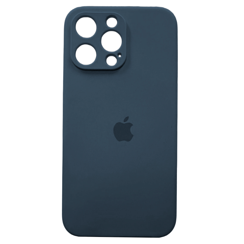Carcasa Silicona Antideslizante Con Logo Iphone 15 Pro Max Colores – imagen 7