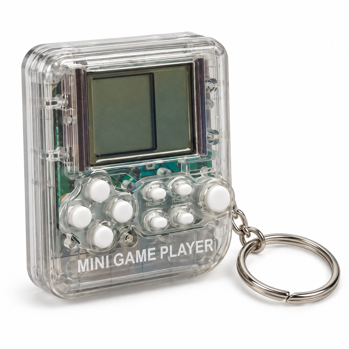 Llavero Gamer MiniGame 26 Juegos Retro Colores