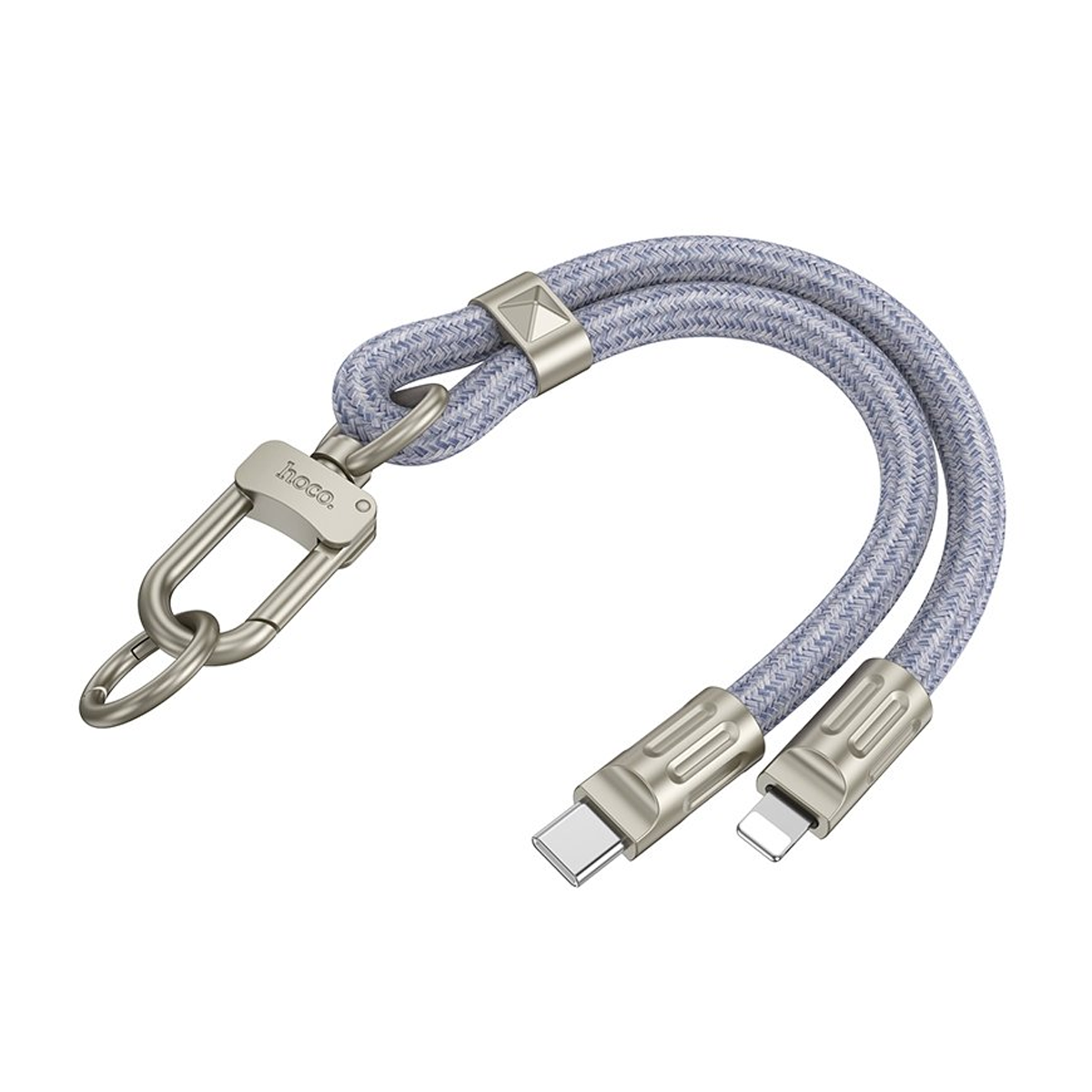 Cable Pulsera De Carga Tipo C a Lightning Hoco Gh5 Gris