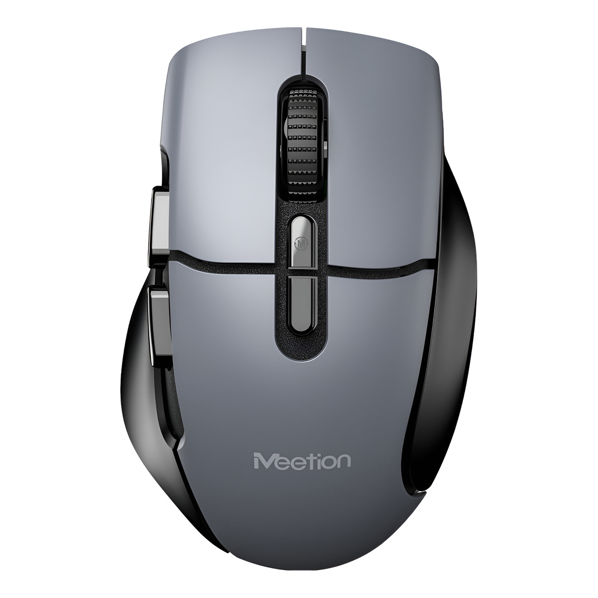 Mouse Inalambrico Dual Wireless Bluetooth Meetion Btm001 Color Negro