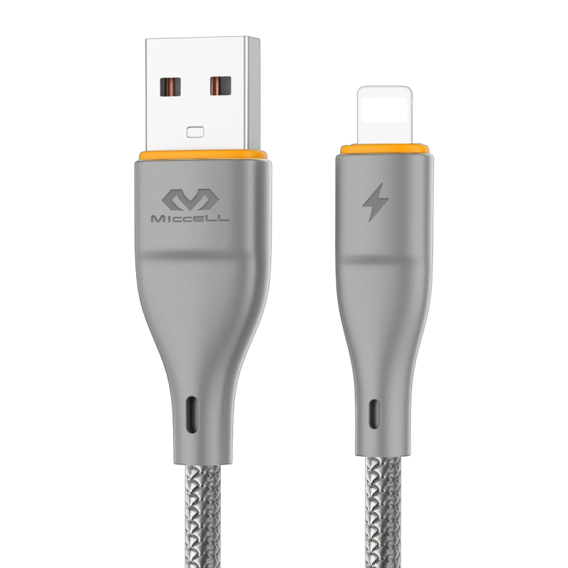 Cable Usb a Lightning Miccell Vq-d06 Gris