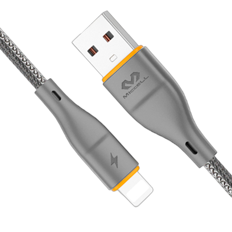 Cable Usb a Lightning Miccell Vq-d06 Gris – imagen 3