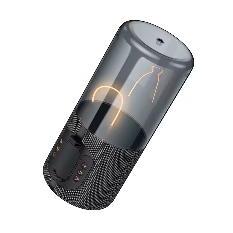 Parlante Bluetooth Hoco Bs64 Fm Tf Tws Gris