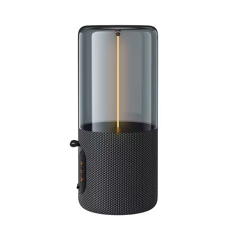 Parlante Bluetooth Hoco Bs64 Fm Tf Tws Gris – imagen 2