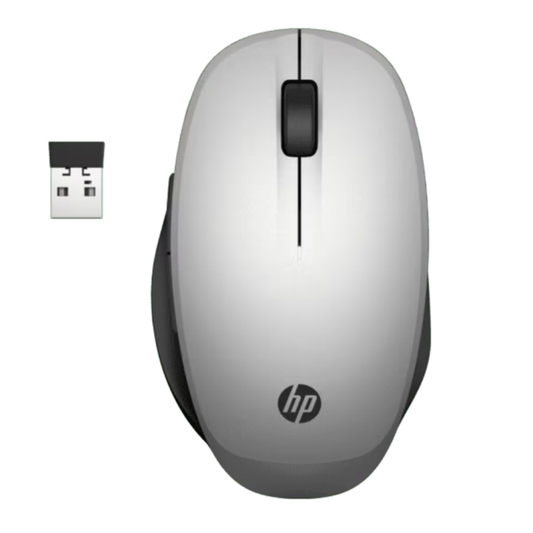 Mouse Wireless + Bluetooth Dual Mode Hp 300 Ltna Gris