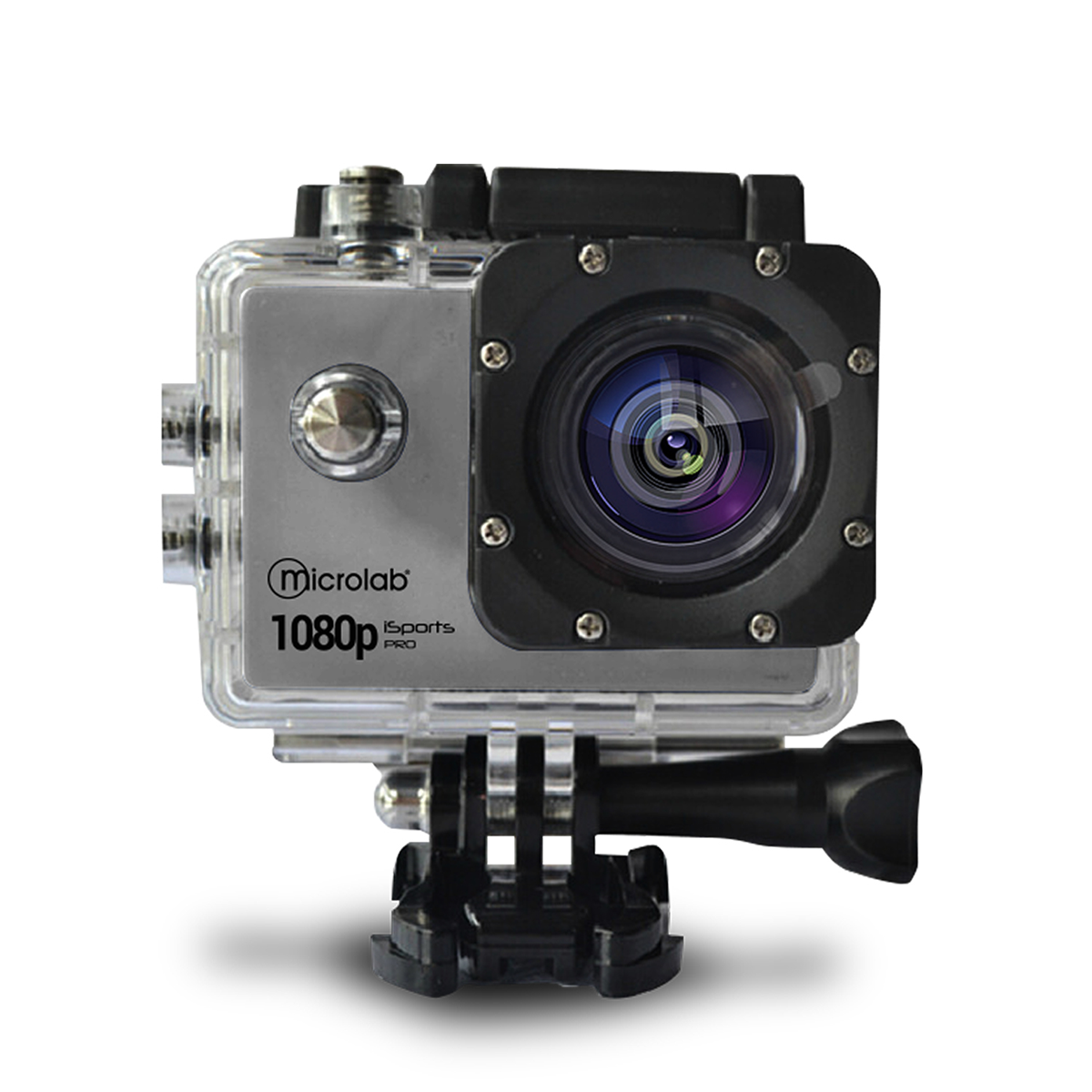 Camara Deportiva Extreme iSport Pro 1080p Microlab Gris