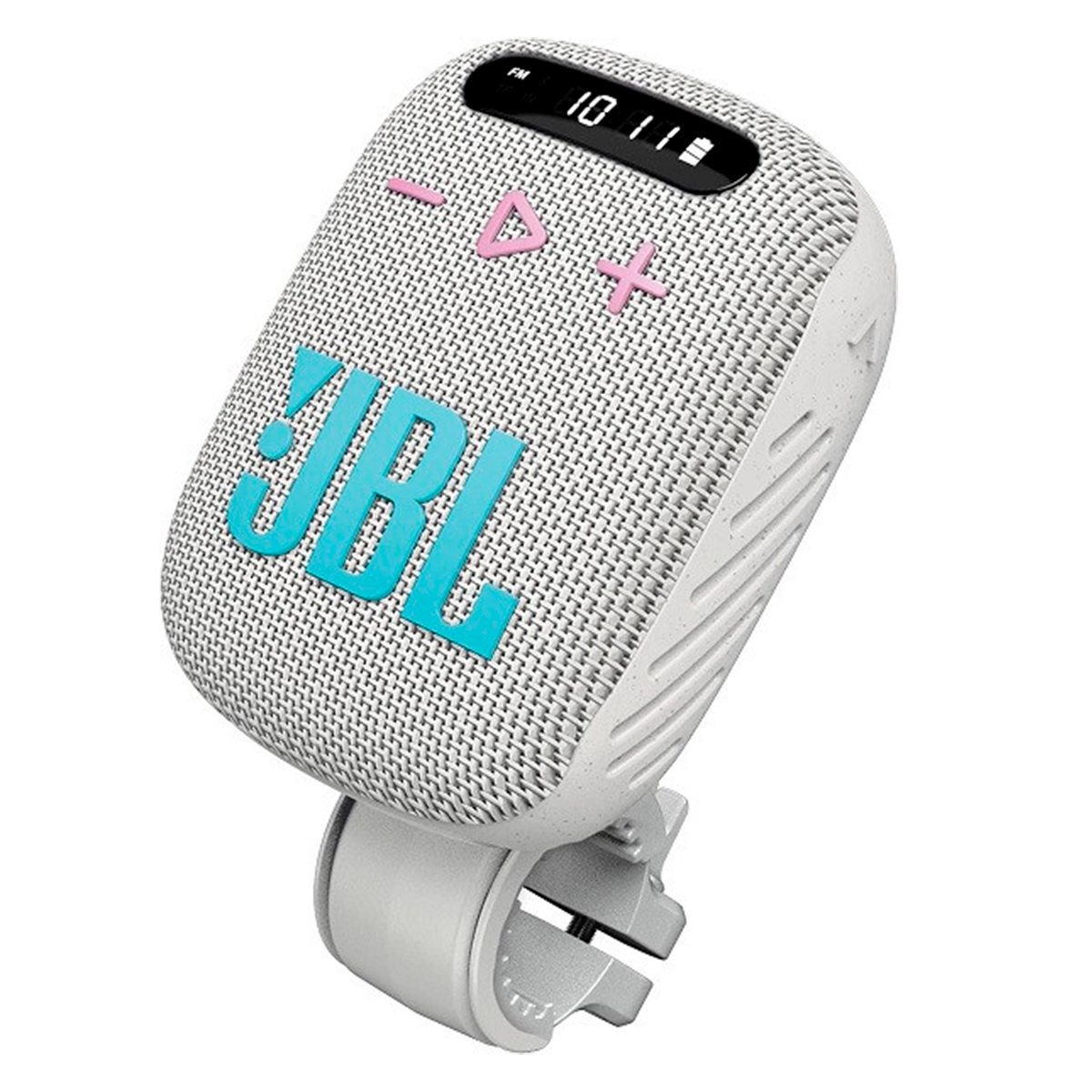 Parlante Bluetooth Para Bicicletas Jbl Wind 3 Con Radio Gris