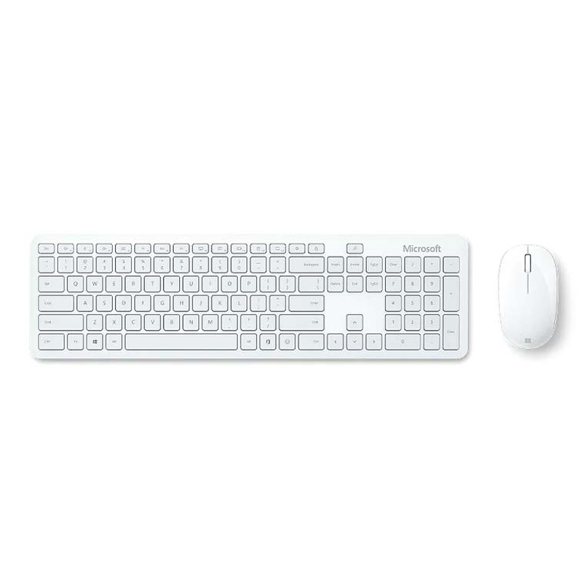 Microsoft Combo Teclado + Mouse Inalámbrico Desktop QHG-00033 Blanco