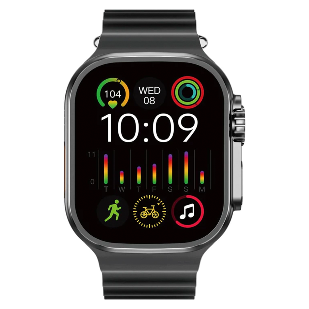 Smartwatch Reloj Inteligente Bluetooth Lenyes Lw238 Negro