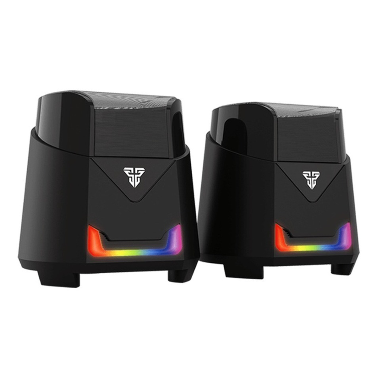 Parlantes Gamer Fantech Hellscream Gs205 Rgb Negro