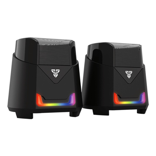 Parlantes Gamer Fantech Hellscream Gs205 Rgb Negro