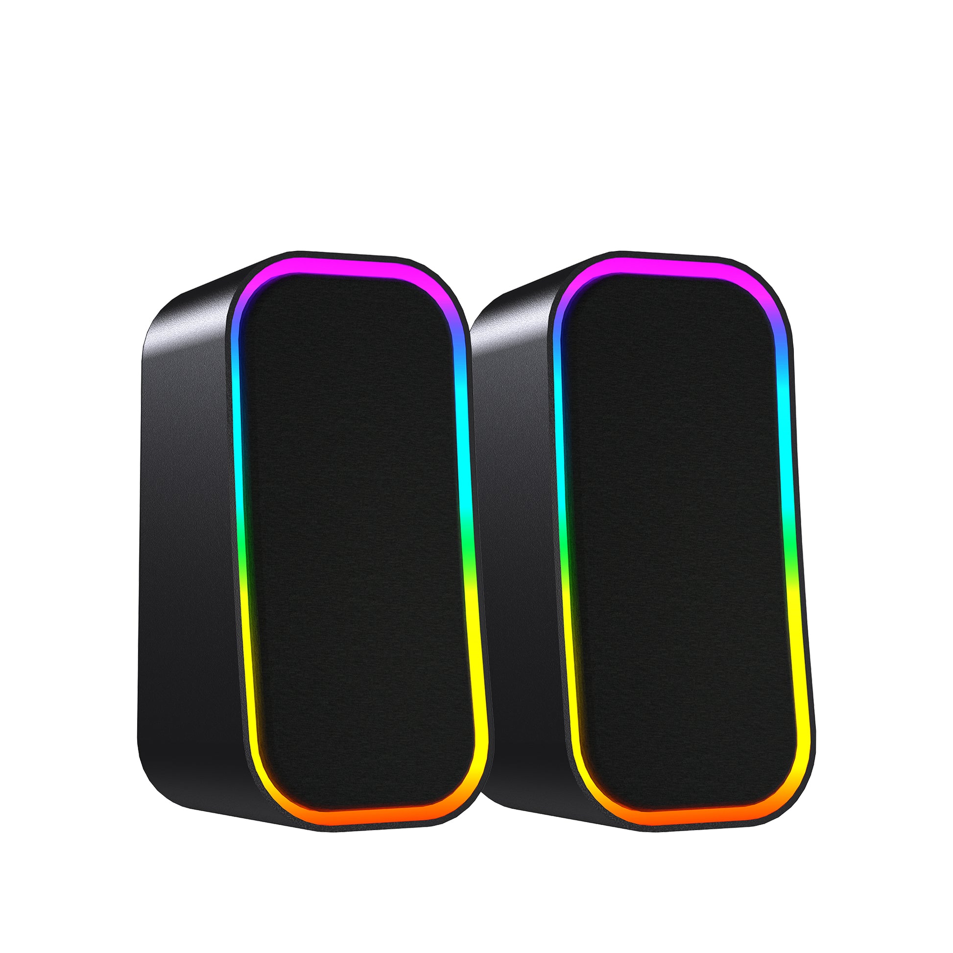 Parlante Wireless Bluetooth Fantech Groove Rgb Gs304 Negro