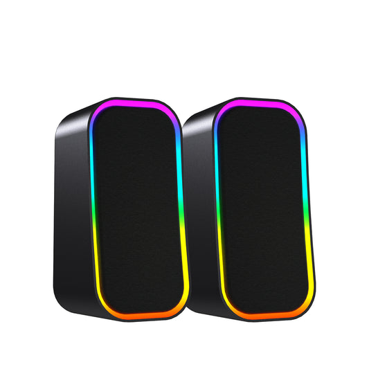 Parlante Wireless Bluetooth Fantech Groove Rgb Gs304 Negro