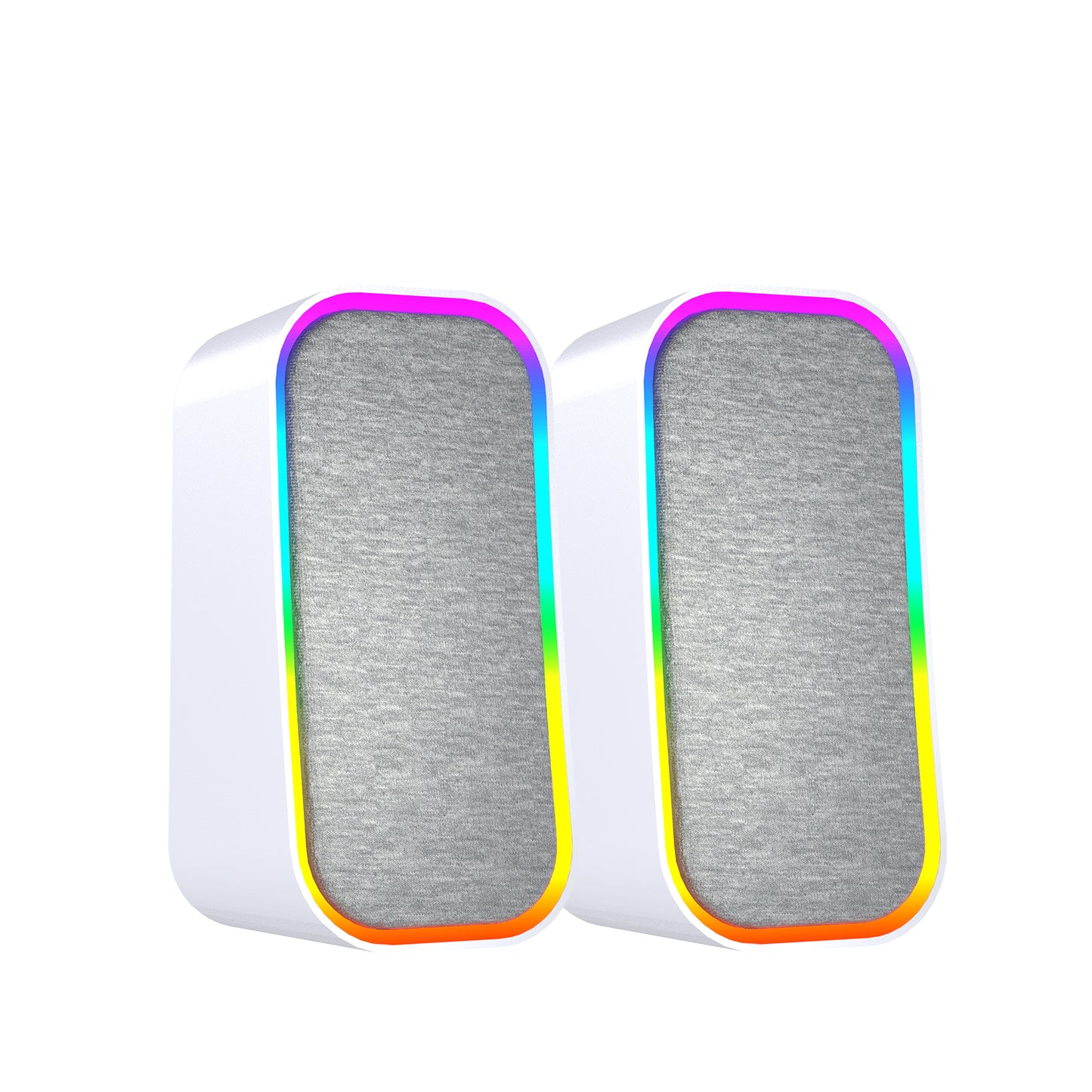 Parlante Wireless Bluetooth Fantech Groove Rgb Gs304 Blanco