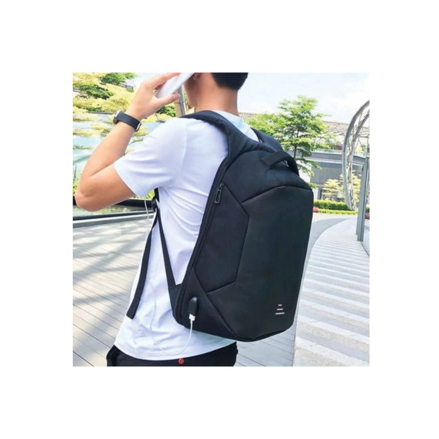 Mochila Antirobo Pacific Hasta 16 Pulgadas Negro – imagen 3
