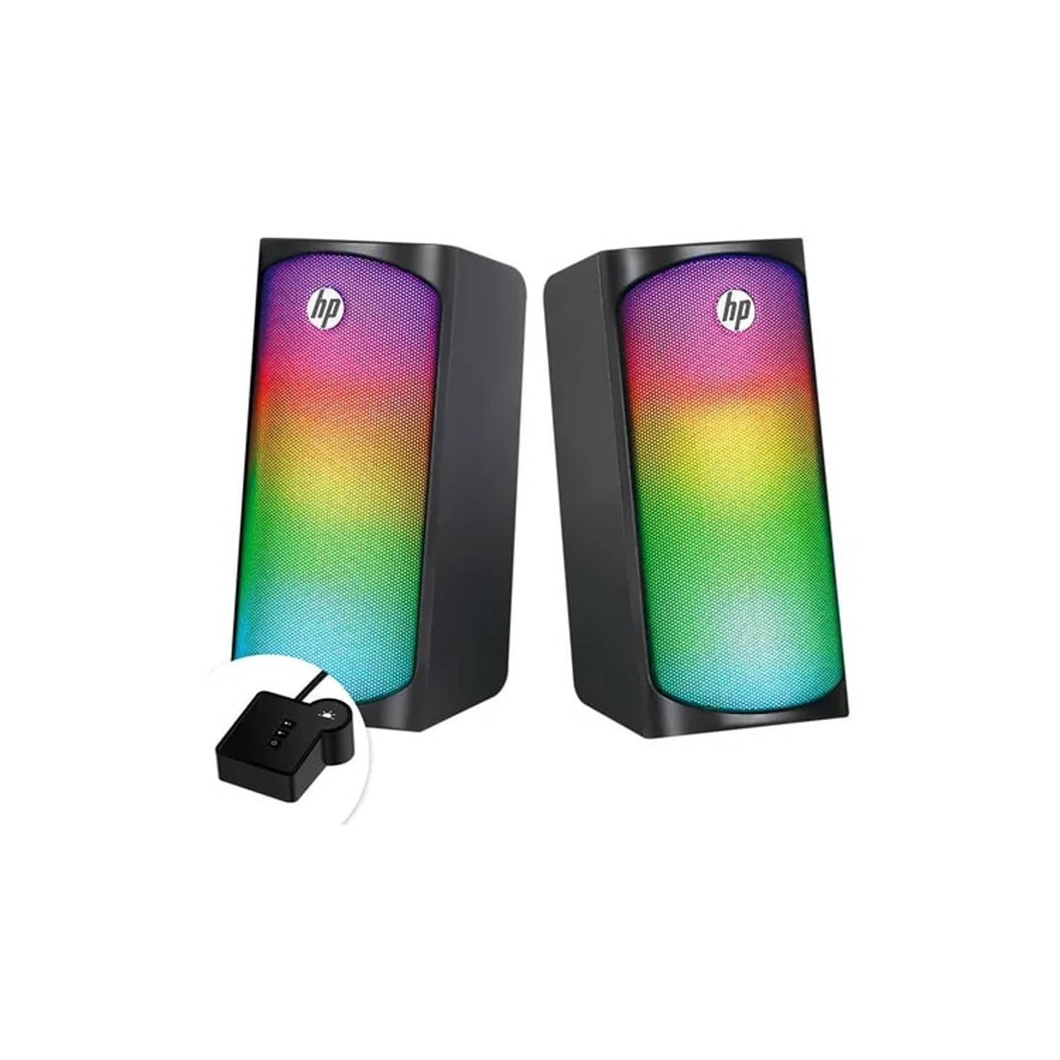 Parlantes Gamer Hp Dhe-6004 Rgb Negro – imagen 3