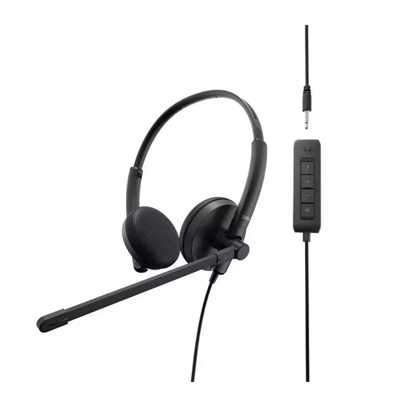 Audifonos Dell Micrófono WH1022 Alámbrico 1.5m Usb Negro – imagen 2