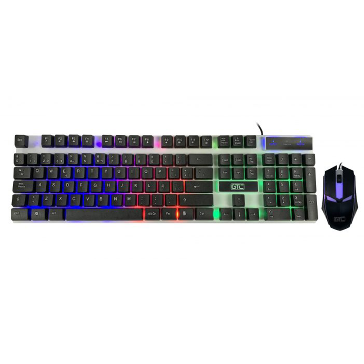 Kit Gamer Teclado + Mouse Gtc CBG-018 Negro