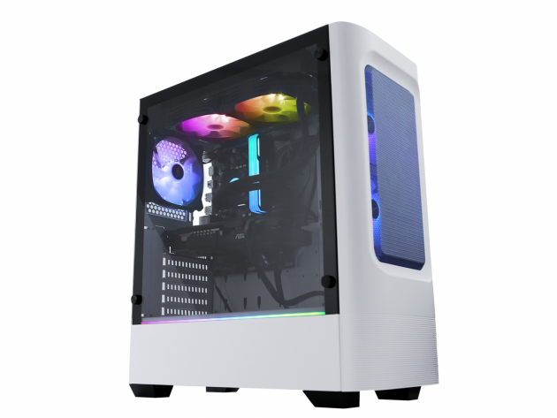 Gabinete Gamer Raidmax Evol Argb Mid Tower Blanco – imagen 3
