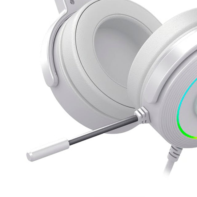 Audifono Gamer Redragon Lamia 2 Usb Rgb 7.1 + Soporte Blanco – imagen 3