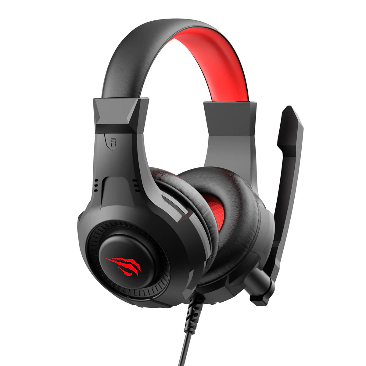 Audífonos Gamer Havit H2031d Pc Ps4 Xbox Switch Negro Rojo – imagen 3