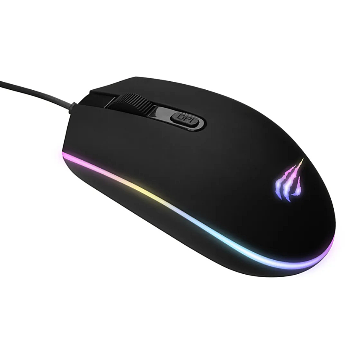 Mouse Gamer Gamenote Ms1003 Rgb 2400dpi Negro