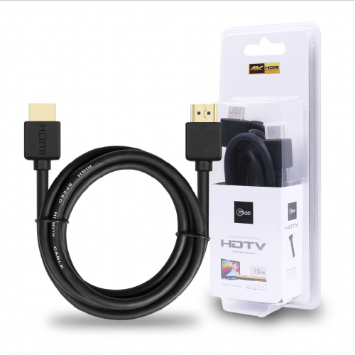 Cable Hdmi Slim 4K 3D 1.5 Mts