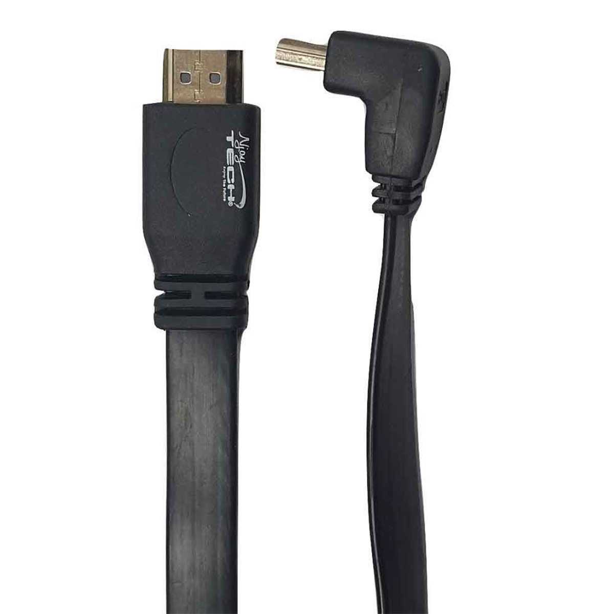 Cable Hdmi a Hdmi Flat 3 Metros Njoytech Negro