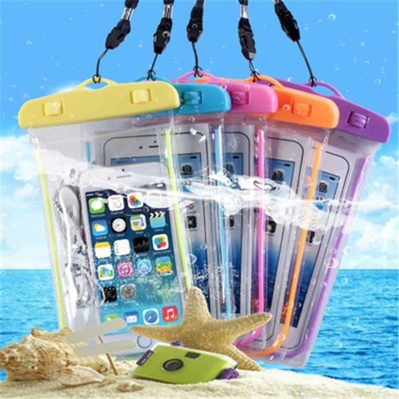 Bolsa Impermeable Funda Deslizante Para Telefonos Anti Agua Colores – imagen 3