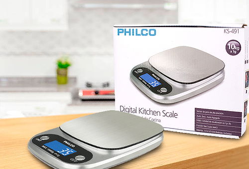 Balanza Digital de Cocina Philco KS491 Gris – imagen 2