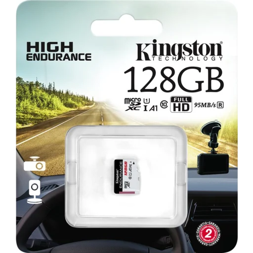 Memoria Micro Sd Kingston Endurance 128 Gb Negro – imagen 2