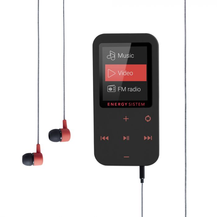 Energy MP4 Touch 8 Gb Bluetooth Radio FM Rojo – imagen 2
