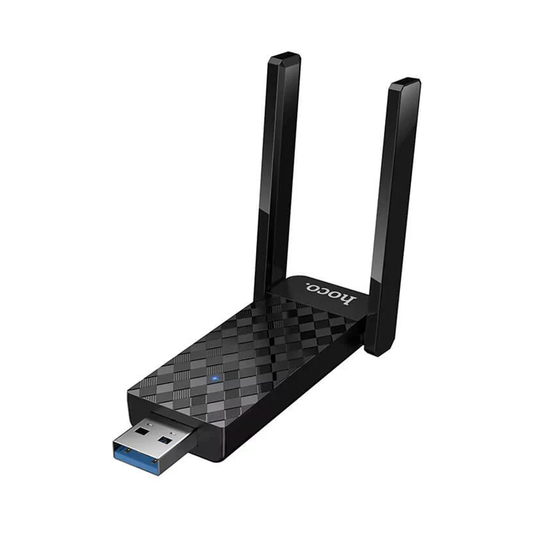 Antena Tarjeta Red Usb Dual Band Hoco Hi34 Wifi 6 Negro