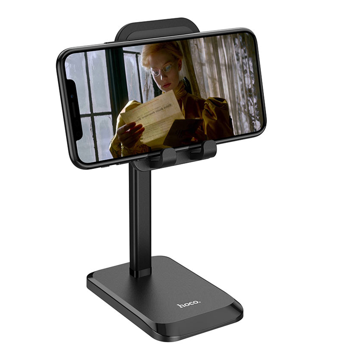 Soporte Escritorio Para Smartphone Tablet Hoco Ph27 Negro
