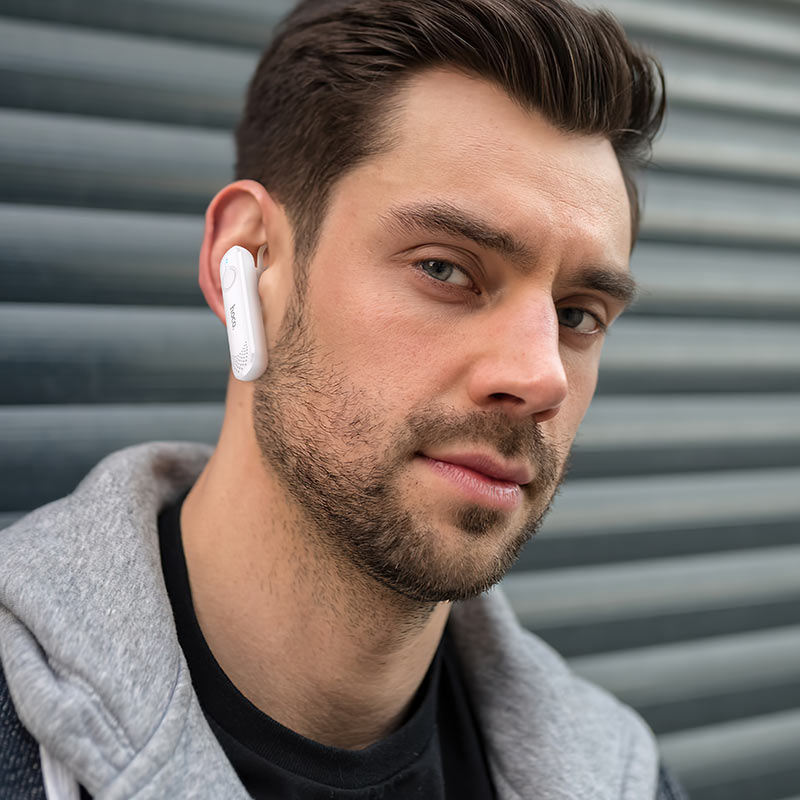 Audífono Manos Libres Bluetooth Hoco E63 Blanco – imagen 2