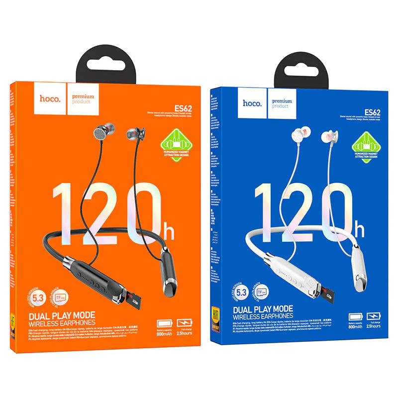 Audífonos In Ear Bluetooth Deportivo Hoco Es62 Blanco – imagen 3