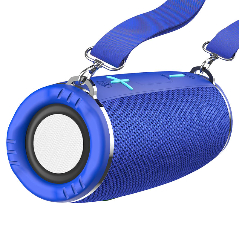 Parlante Bluetooth Hoco Hc12 Fm Usb Aux Azul – imagen 2