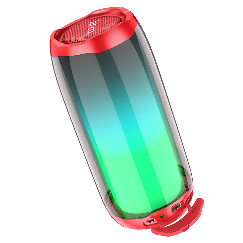 Parlante Bluetooth Hoco HC8 Sonido 360 Rojo – imagen 2