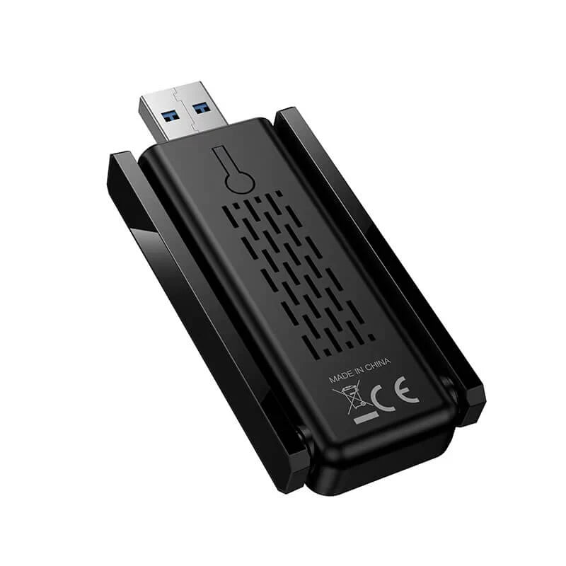 Antena Tarjeta Red Usb Dual Band Hoco Hi34 Wifi 6 Negro – imagen 3