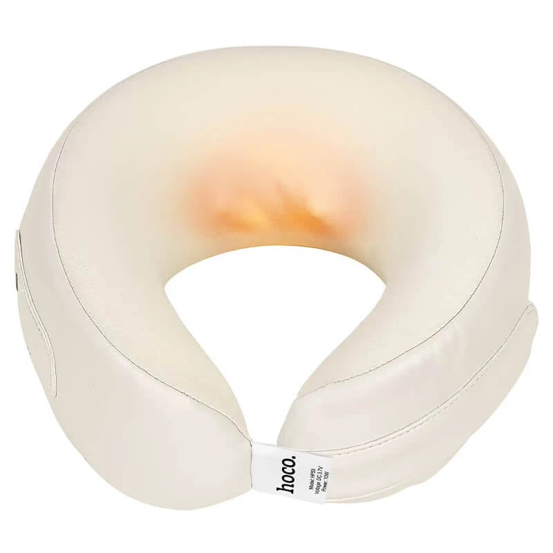 Masajeador Eléctrico de Cuello Hoco HP53 con Calor Infrarrojo Blanco - vista 2