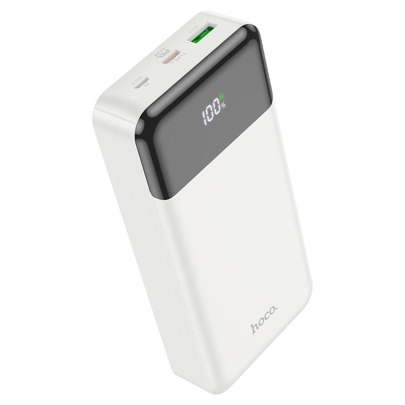 Powerbank Carga Rapida Hoco J102 20000 Mah Blanco
