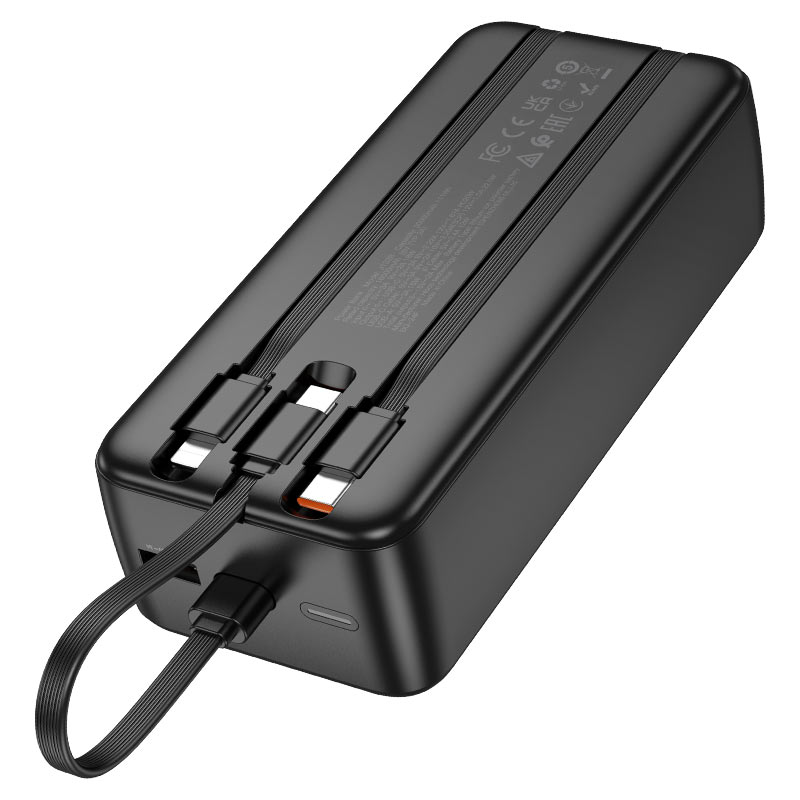 Powerbank Carga Rapida Hoco J132b 30000 Mah Negro – imagen 2